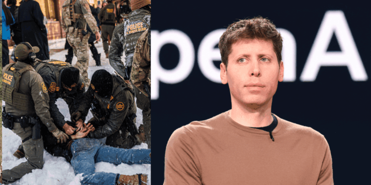 Sam Altman slams ICE in message to OpenAI employees: 'What's happening ... is going too far'