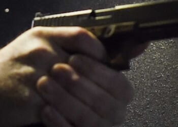 'I have a gun; don't move!' Concealed carrier protecting his wife and kids confronts burglar — and shocked crook wises up.