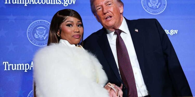Trump's 'number-one fan,' Nicki Minaj, praises the president, shreds Gavin 'Newscum'