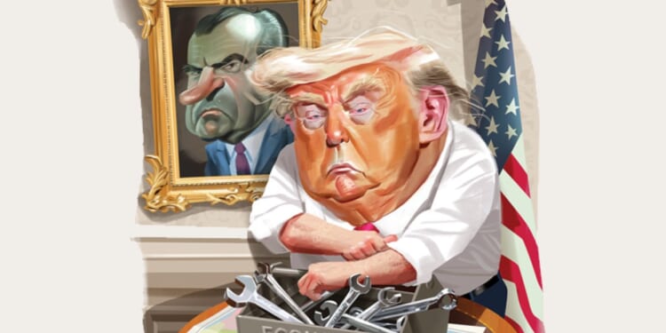 What Trump has in common with Richard Nixon