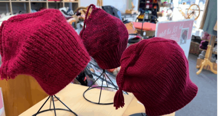 Anti-ICE Lefties Knit Red Hats as 'Resistance to Nazi Occupation'