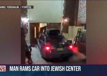 ABC & CBS Nightly Newscasts Ignore Car Repeatedly Ramming Brooklyn Synagogue