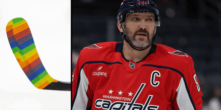 Alex Ovechkin and most of Washington Capitals players skip Pride Night ritual