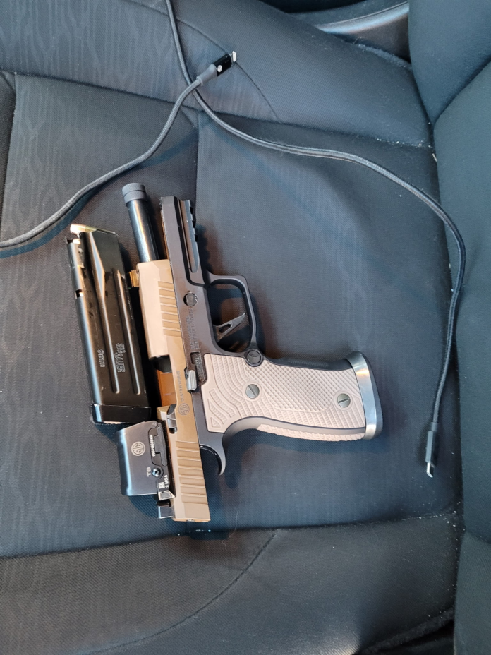 Gun possessed by man shot and killed by law enforcement in Minneapolis. Photo provided by Department of Homeland Security.