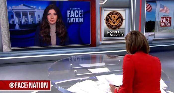 CBS Host Tries to Correct DHS’s Noem – But, Botches Her Own Network’s Report