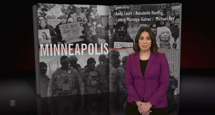 CBS’s ‘60 Minutes’ Airs Predictably Partisan, Pro-Mob Story on ICE in MN
