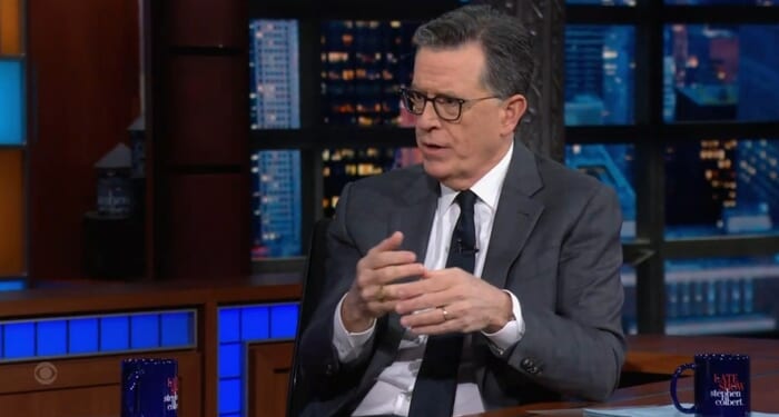 Colbert Suggests Second Amendment Supporters Are Hypocrites After ICE Shooting