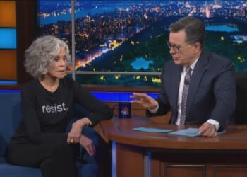 Colbert and Fonda Give Unhinged Anti-ICE Rants