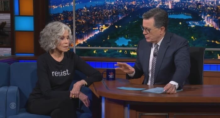 Colbert and Fonda Give Unhinged Anti-ICE Rants