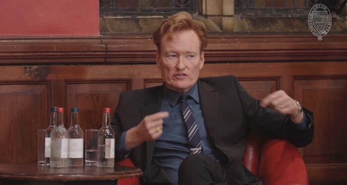 Conan O'Brien Condemns Comedians Who Just Say 'F Trump'