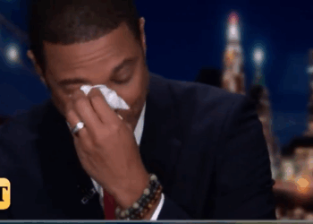 Don Lemon crying.