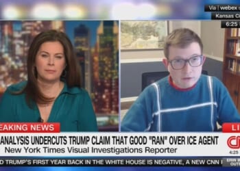 Erin Burnett Sticks To Narrative On ICE Shooting With NY Times Video Editor
