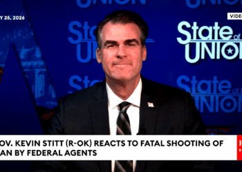 Republican Gov. Kevin Stitt on CNN.