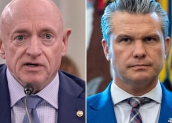 Hegseth demotes Mark Kelly and issues censure over 'seditious six' video