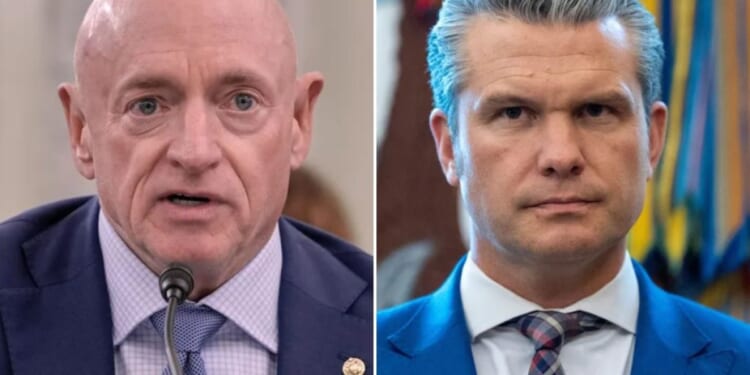 Hegseth demotes Mark Kelly and issues censure over 'seditious six' video