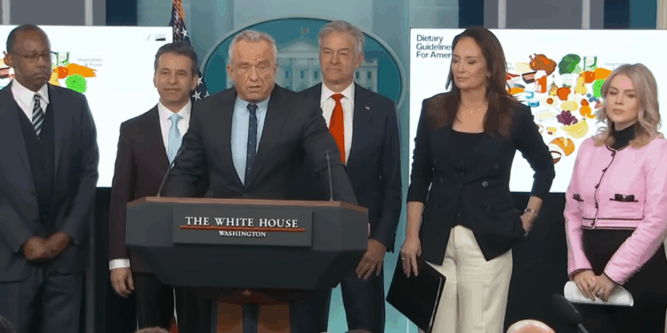 Robert F. Kennedy Jr. speaks at press conference