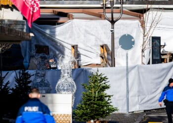 Hundreds injured, dozens feared dead after fire at Swiss ski resort New Year's Eve celebration