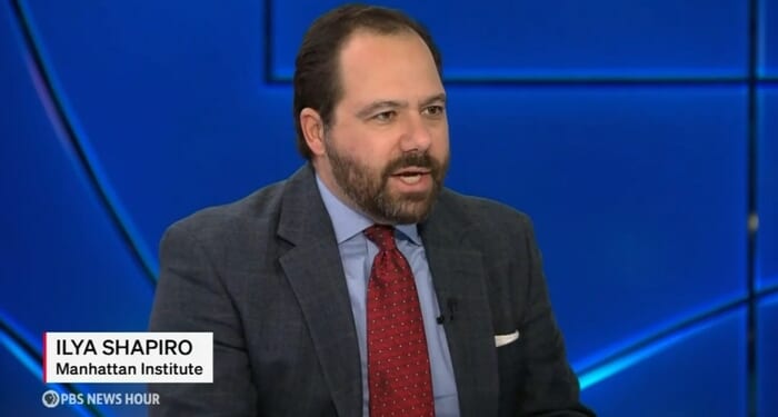 Ilya Shapiro Rebuts PBS on Trump's Power: 'People Have Short Memories'