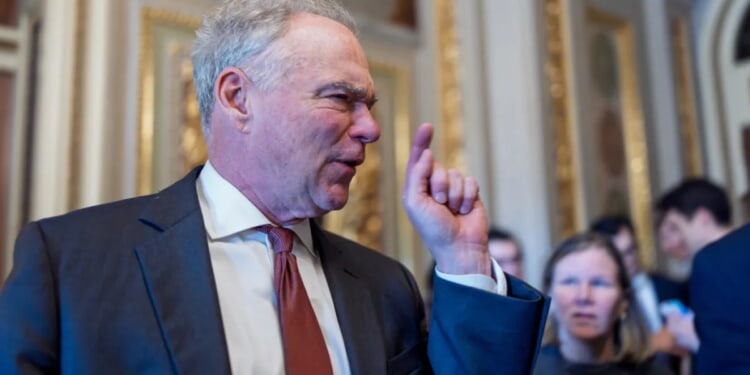 Kaine vows Senate vote to block US military action in Greenland