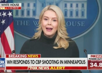 Leavitt Asks WH Press If They Would Like Being Harassed Like Feds in Minneapolis