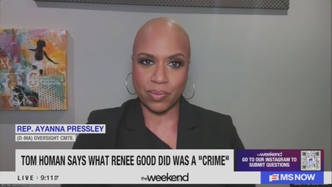 Ayanna Pressley MS NOW The Weekend 1-11-26