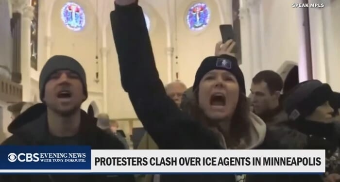 Network Newscasts Downplay Minneapolis Church Incursion