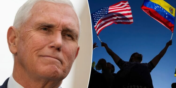 Pence applauds Trump's 'decisive leadership' against Maduro