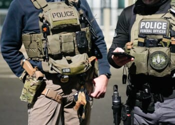 ICE officers working in D.C.