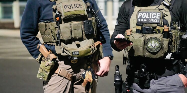 ICE officers working in D.C.