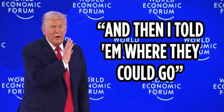 Sophie Starkova: Trump Makes His Case at Davos