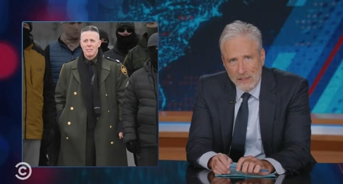 Stewart And Colbert Bring Back Anti-ICE 'Gestapo' Smear
