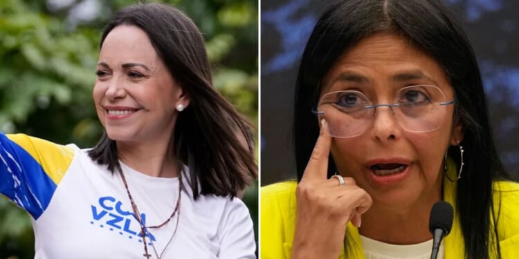 The two Venezuelan women vying for Trump's support to lead the country