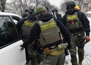 Trump DHS sets the record straight after left-wing critics accuse ICE of dragging 'half-naked' American from his home