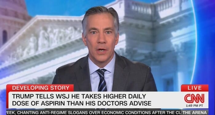 Trump Updates WSJ On His Health & CNN Tries But Fails To Find Any Negative Info