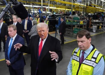 Trump hypes robots as 'big factor' as Ford struggles to fill vacancies