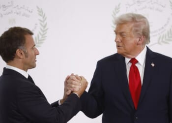 Trump posts message from French President Macron about wanting ‘to build great things’