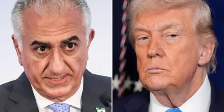 Trump says meeting with Iranian crown prince would not be 'appropriate'