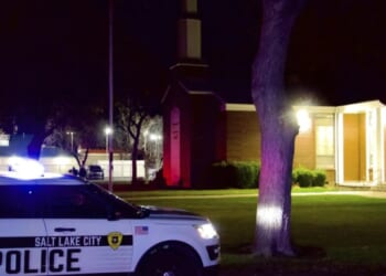 Two people killed in shooting outside Mormon church in Utah