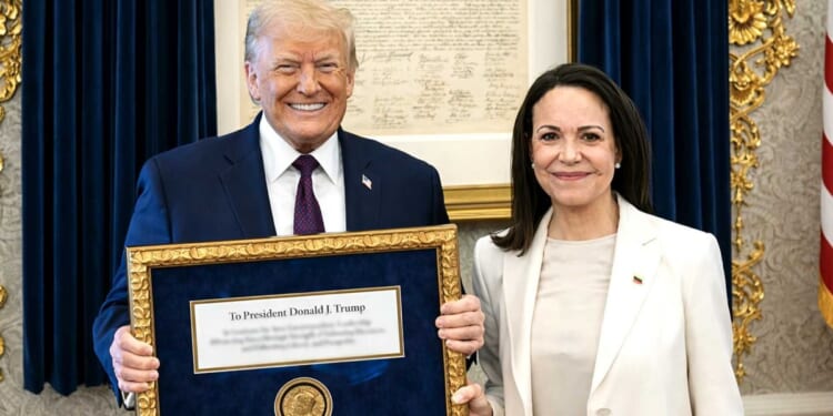 Venezuelan freedom fighter honors Trump: Machado insists 'he deserves' Nobel Prize after capture of dictator Maduro