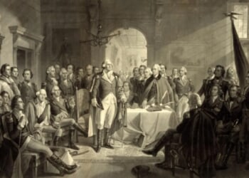 Washington convenes a council of war