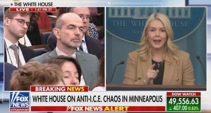 White House’s Karoline Leavitt Destroys Far-Left Hack Over Hatred of ICE