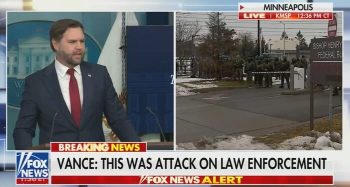 ‘Absolute Disgrace’; Vance Rips Media as ‘Agents of Propaganda’ For MN Coverage