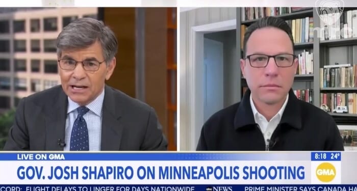 ABC, CBS Pitch Softballs on Deportations, Minneapolis Unrest to PA Dem Shapiro