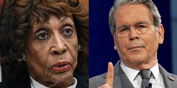 White House slams 'rude and low IQ' Maxine Waters after Scott Bessent crushes her during congressional hearing