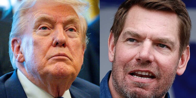 Republicans talk 's**t' about Trump behind his back — but fear of MAGA 'Twitter army' keeps them quiet, Eric Swalwell claims