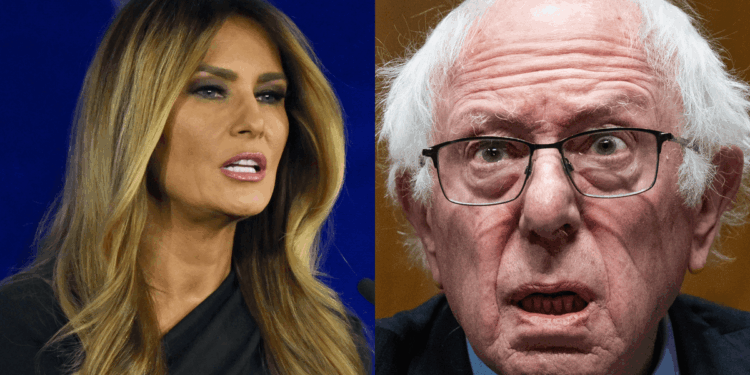 Bernie Sanders gets obliterated online for dragging Melania into left-wing criticism of WaPo layoffs