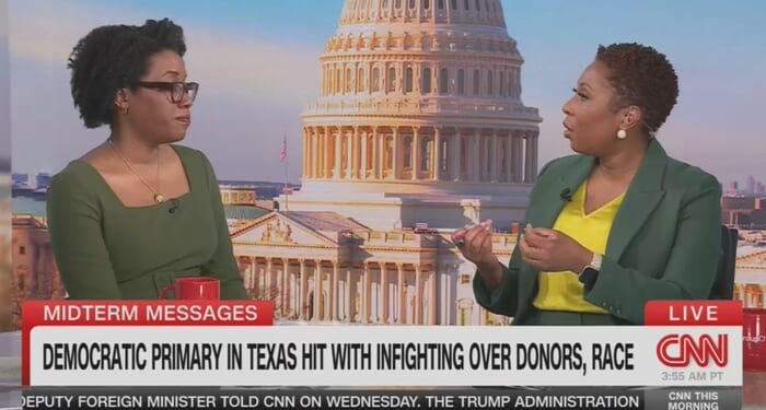 CNN's Cornish On First-Name Basis With 'Kamala' And 'Jasmine'