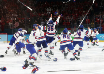 Our Men’s Hockey Team’s Historic Win Was Just Too Much for Sports Writers to Bear