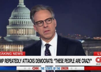 Jake Tapper Clutches His Pearls Over Trump Calling Dems ‘Crazy’ and Omits Why