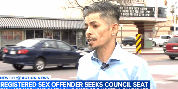 Sex Offender Runs for City Council on "Youth Safety" Platform